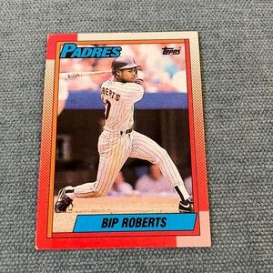 1990 Topps San Diego Padres Baseball Card Trading Card